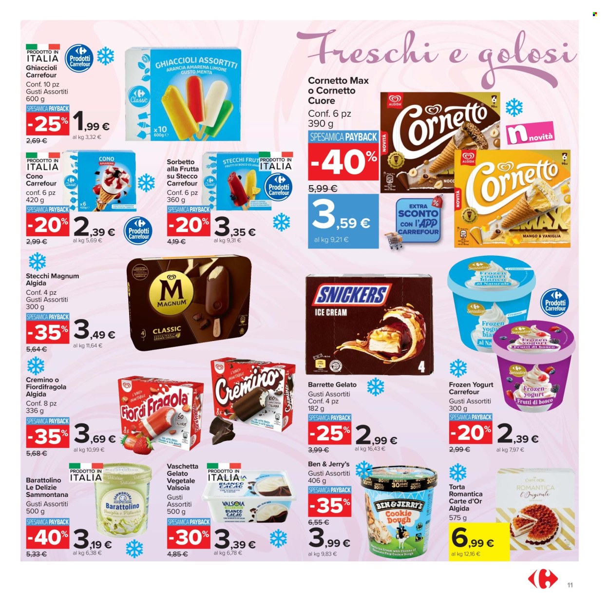 Volantino Carrefour - 24/7/2025 - 6/8/2025. Pagina 11