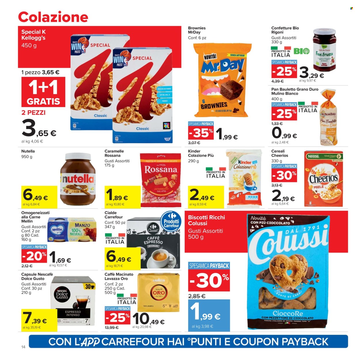 Volantino Carrefour - 24/7/2025 - 6/8/2025. Pagina 14