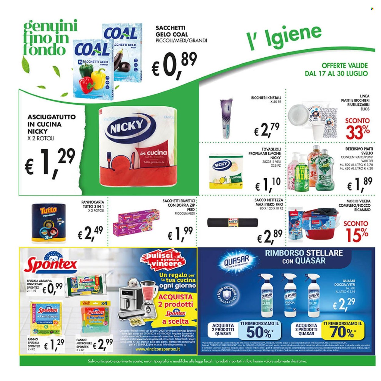 Volantino COAL - 17/7/2025 - 30/7/2025. Pagina 24