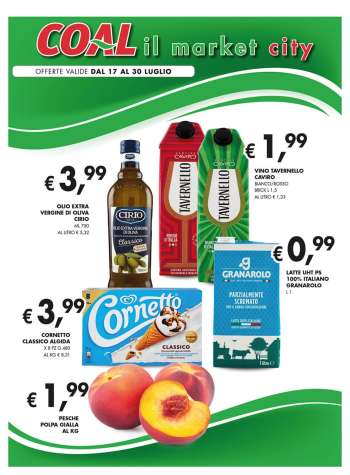 Volantino COAL - 17/7/2025 - 30/7/2025.