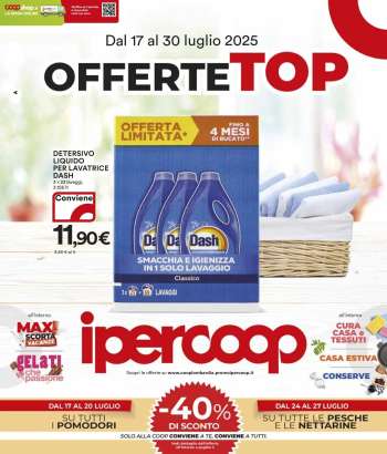 Volantino Coop - 17/7/2025 - 30/7/2025.