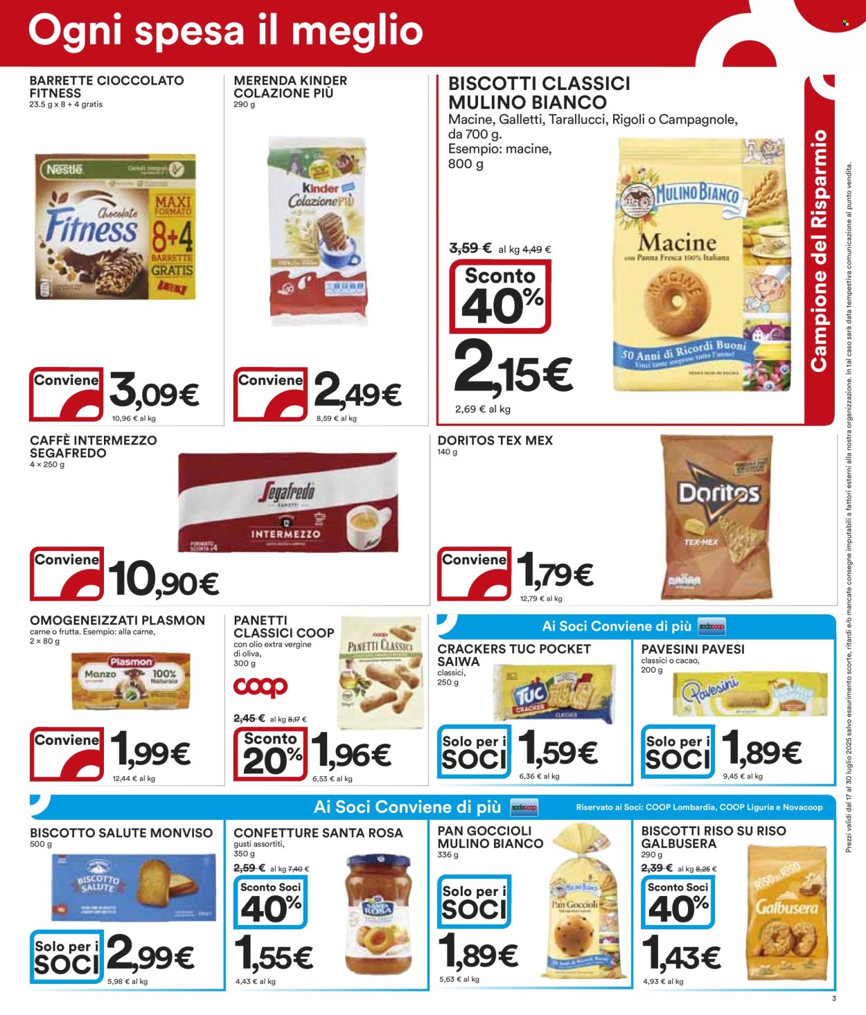 Volantino Coop - 17/7/2025 - 30/7/2025. Pagina 3