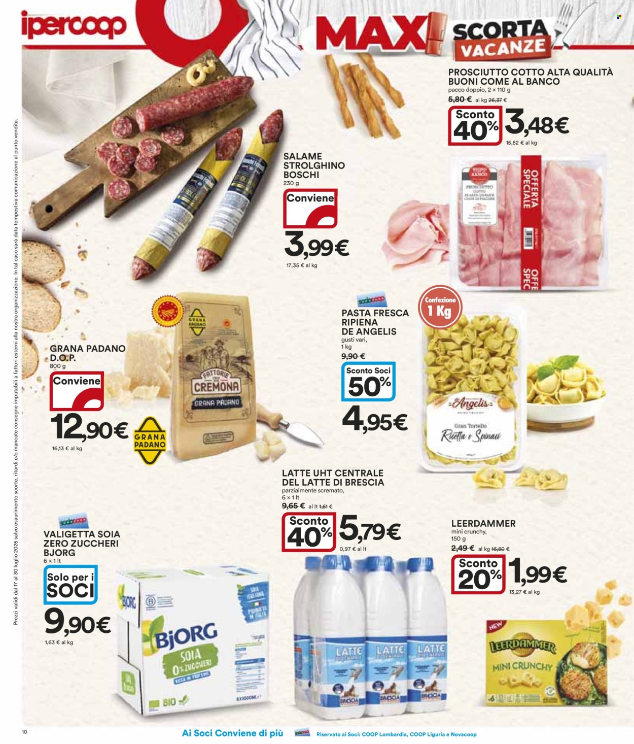 Volantino Coop - 17/7/2025 - 30/7/2025. Pagina 10