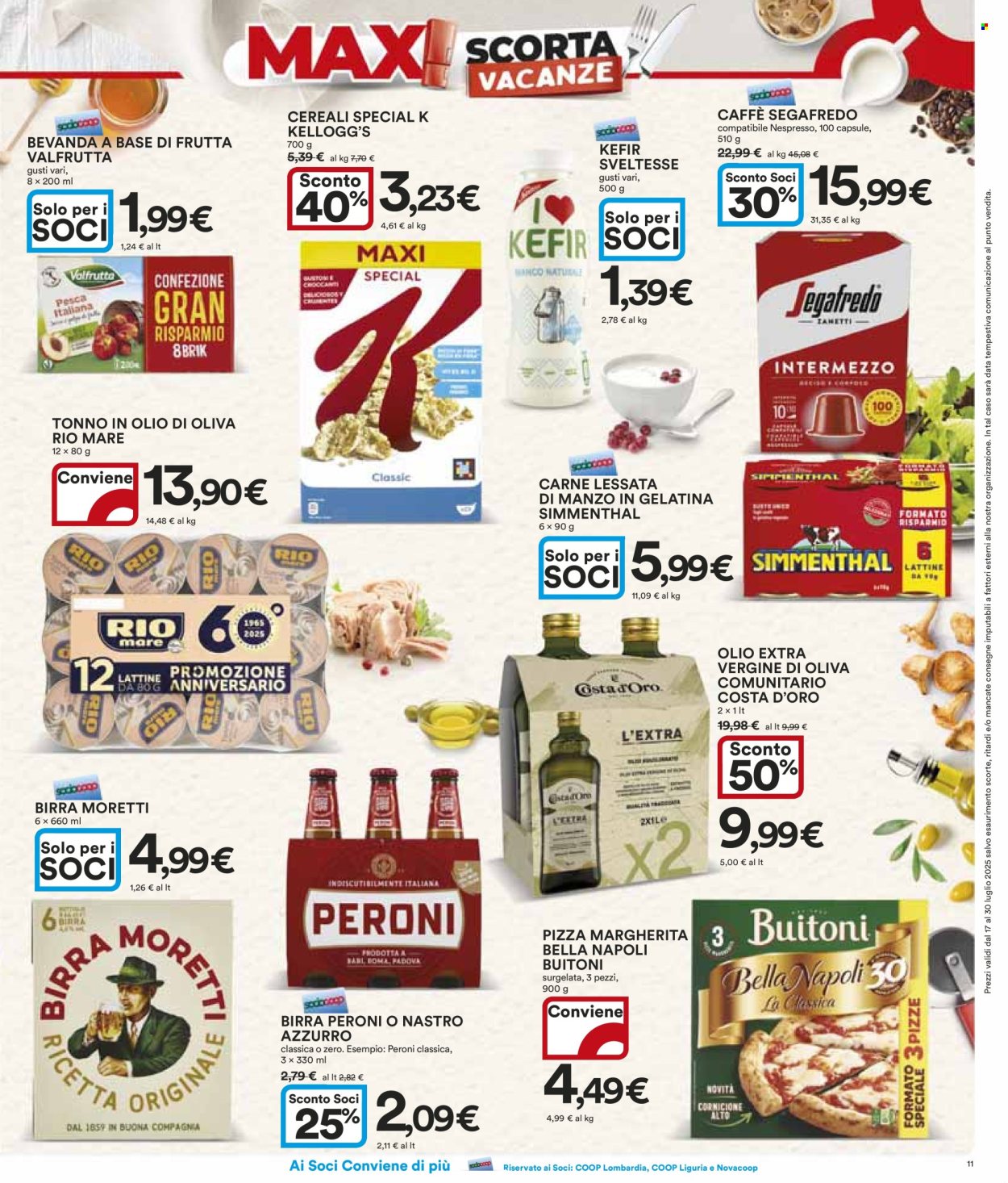 Volantino Coop - 17/7/2025 - 30/7/2025. Pagina 11