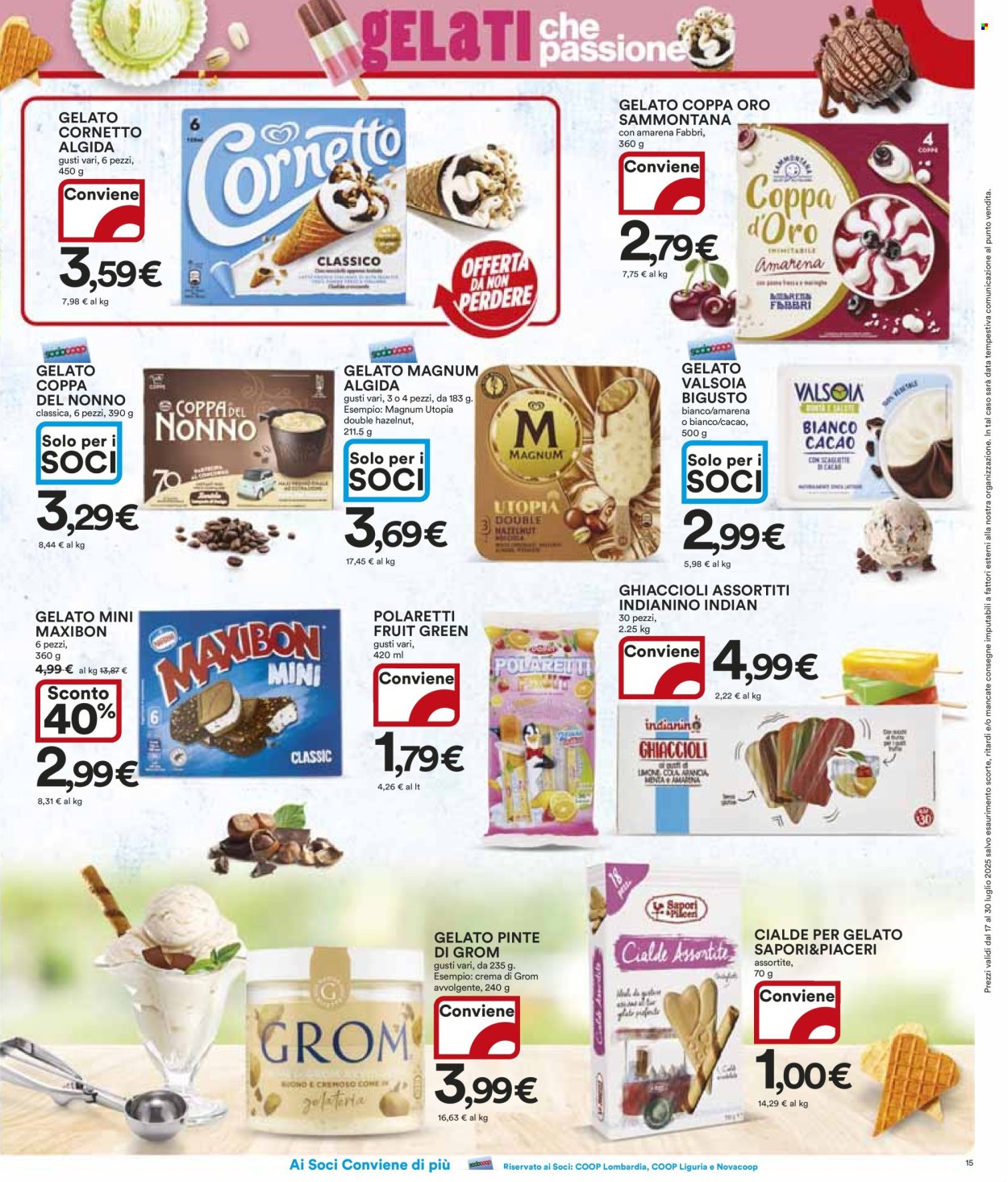 Volantino Coop - 17/7/2025 - 30/7/2025. Pagina 15