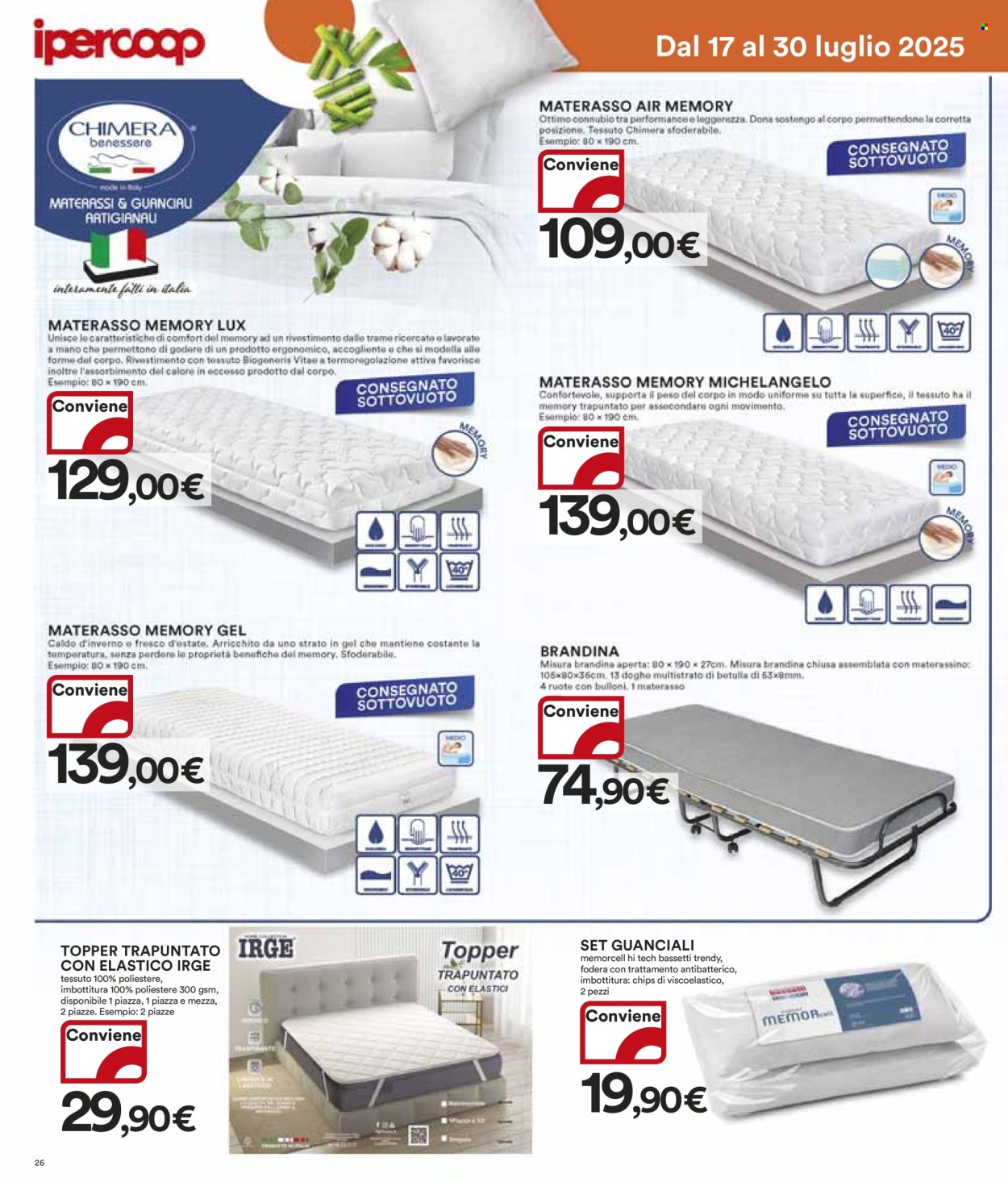 Volantino Coop - 17/7/2025 - 30/7/2025. Pagina 26