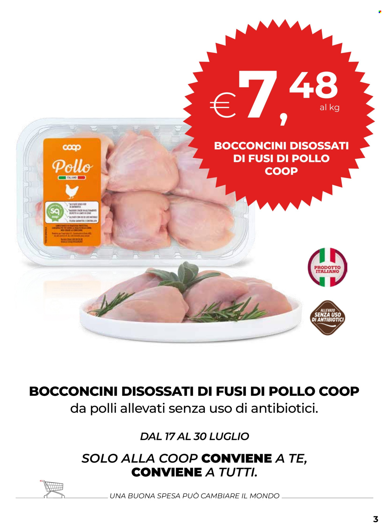 Volantino Coop - 24/7/2025 - 6/8/2025. Pagina 3