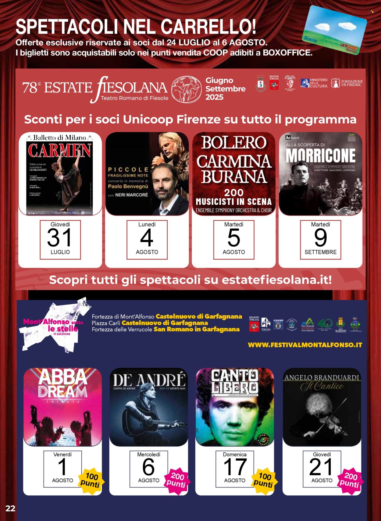 Volantino Coop - 24/7/2025 - 6/8/2025. Pagina 22