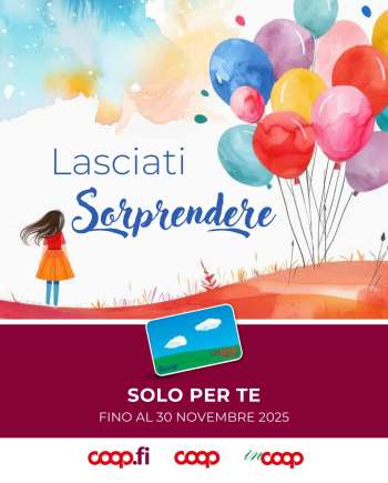 Volantino Coop - 14/7/2025 - 30/11/2025.