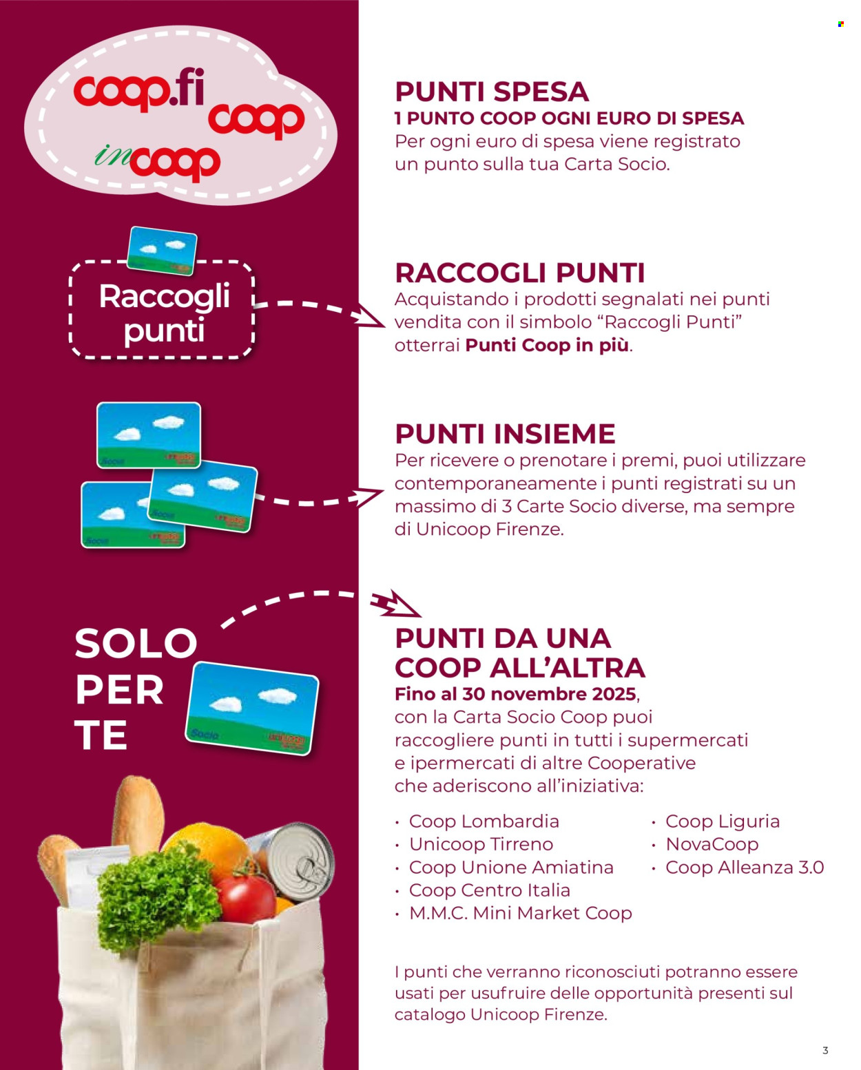Volantino Coop - 14/7/2025 - 30/11/2025. Pagina 3