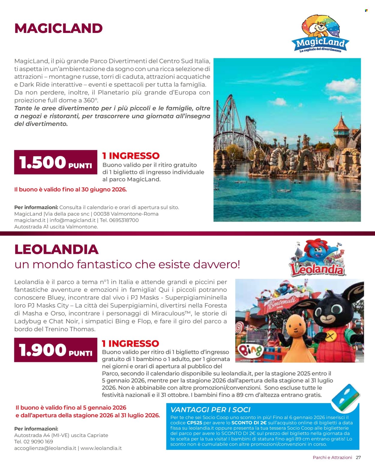 Volantino Coop - 14/7/2025 - 30/11/2025. Pagina 27