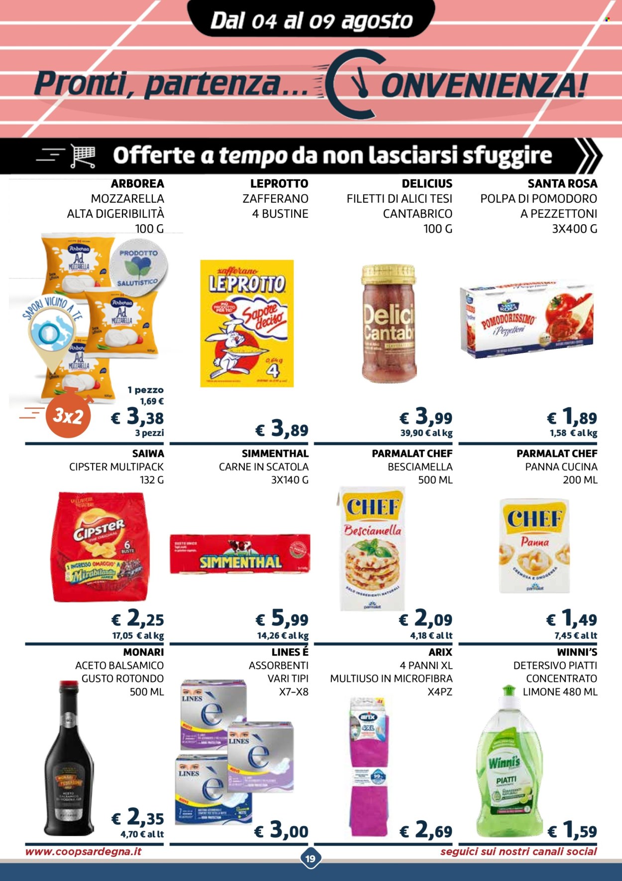 Leták Coop - 30.7.2025 - 9.8.2025. Strana 21