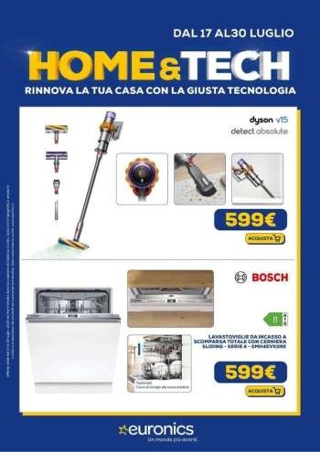 Volantino Euronics - 17/7/2025 - 30/7/2025.