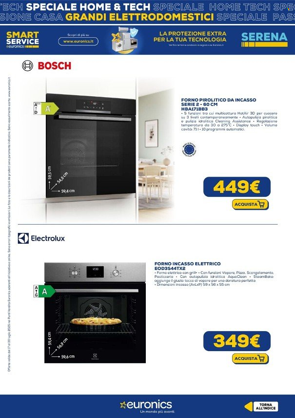 Volantino Euronics - 17/7/2025 - 30/7/2025. Pagina 5