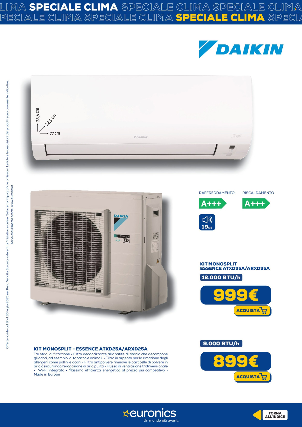 Volantino Euronics - 17/7/2025 - 30/7/2025. Pagina 6