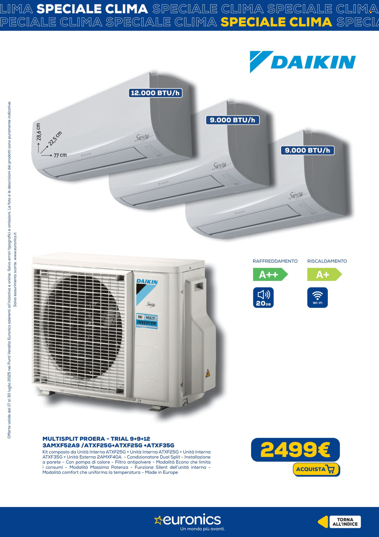 Volantino Euronics - 17/7/2025 - 30/7/2025. Pagina 7