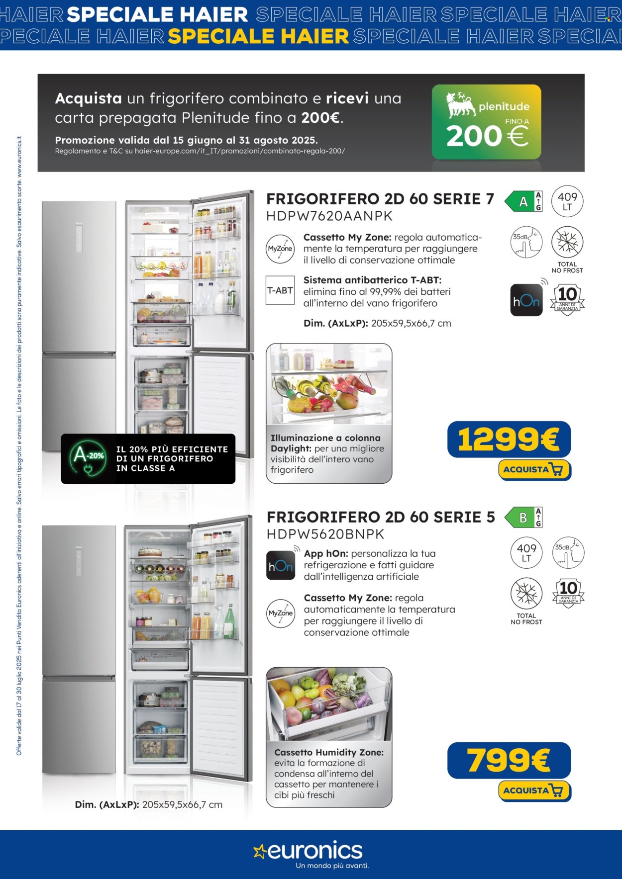 Volantino Euronics - 17/7/2025 - 30/7/2025. Pagina 6