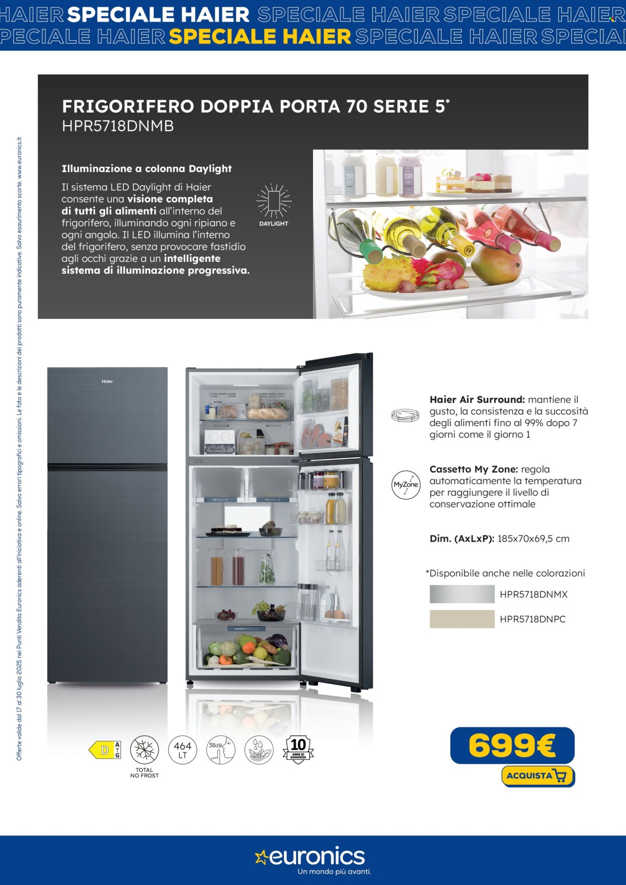 Volantino Euronics - 17/7/2025 - 30/7/2025. Pagina 9