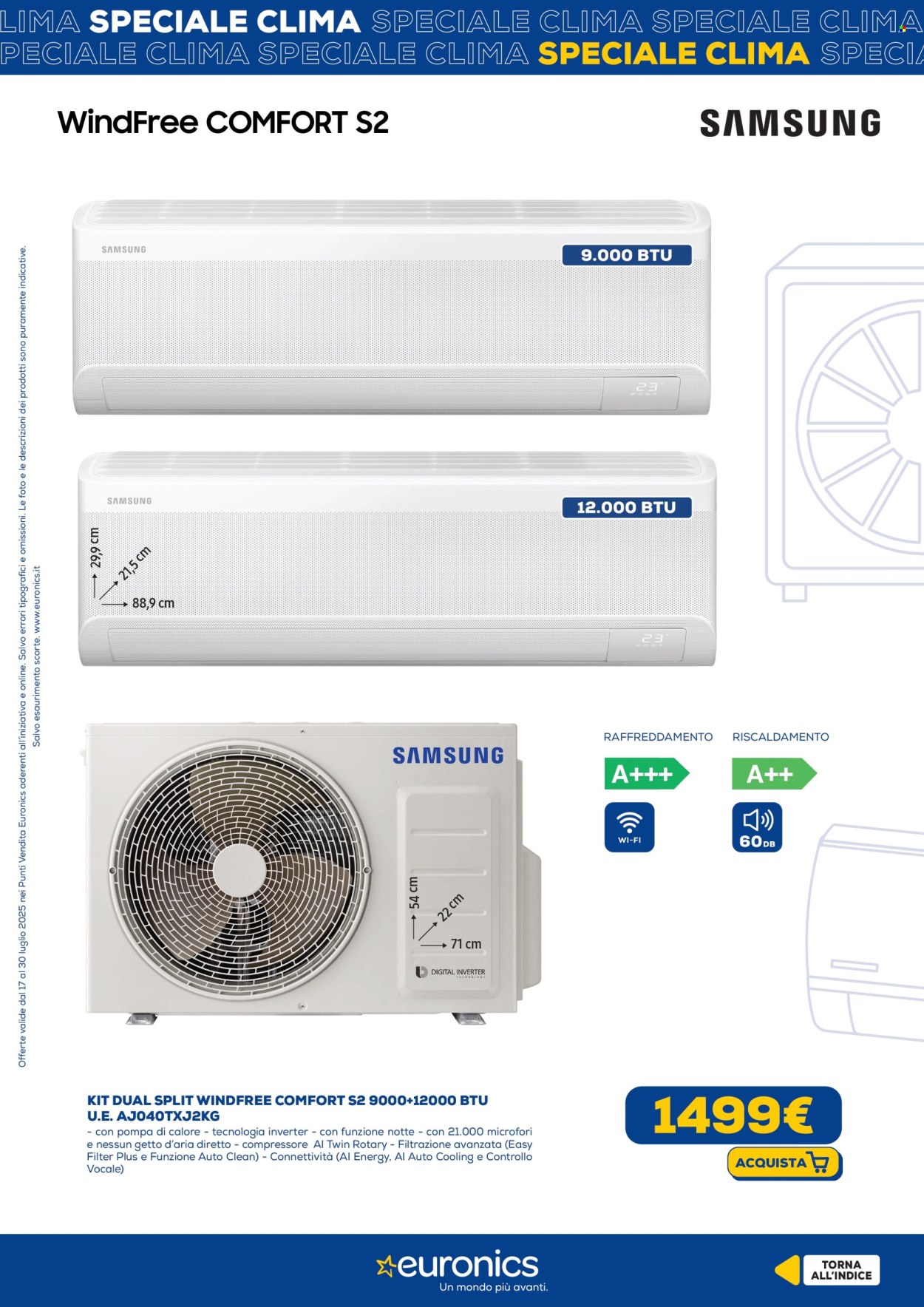 Volantino Euronics - 17/7/2025 - 30/7/2025. Pagina 15