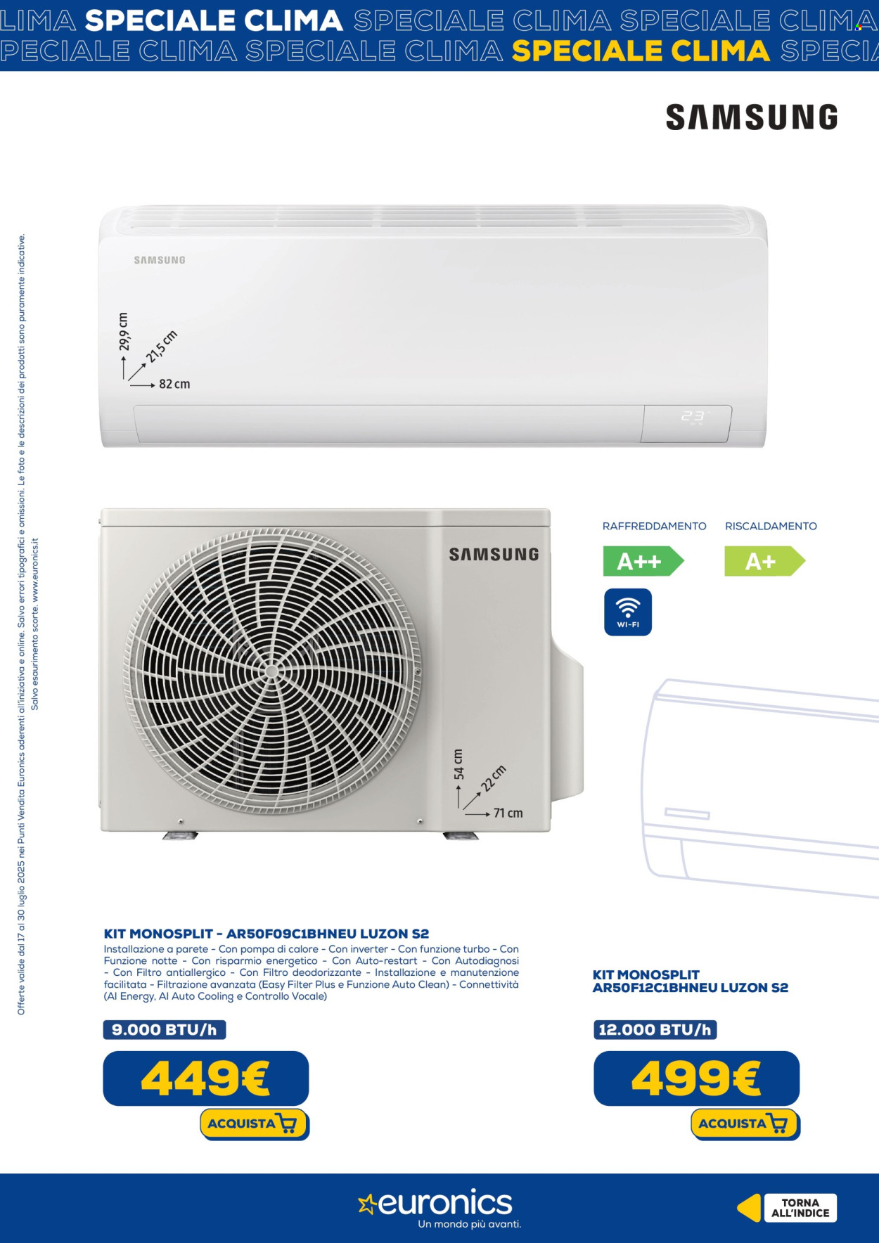 Volantino Euronics - 17/7/2025 - 30/7/2025. Pagina 17