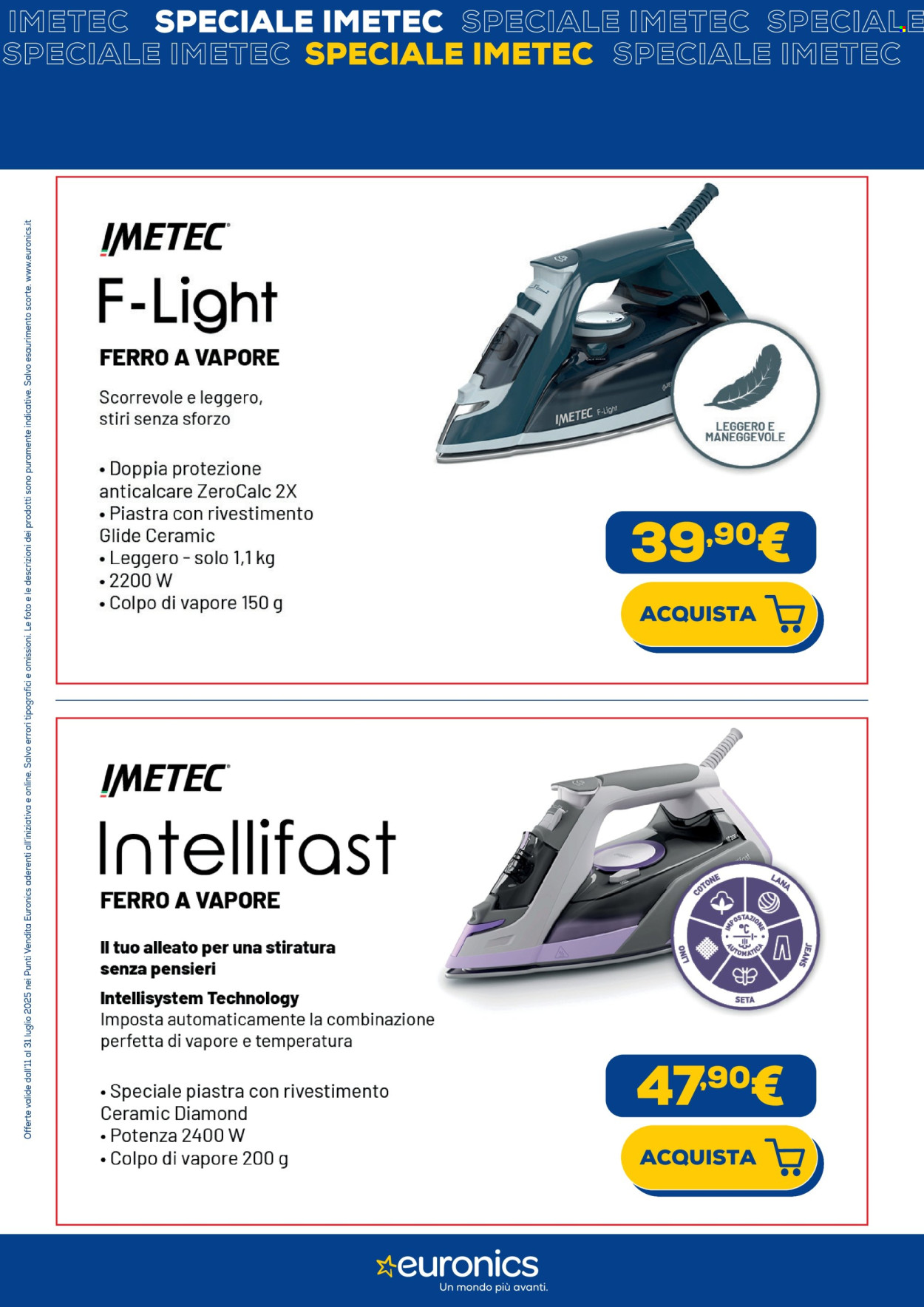 Volantino Euronics - 11/7/2025 - 31/7/2025. Pagina 5