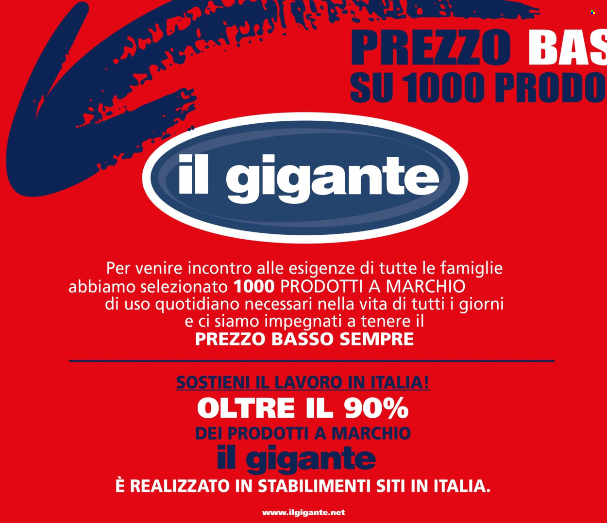 Volantino Il Gigante - 28/7/2025 - 17/9/2025. Pagina 2