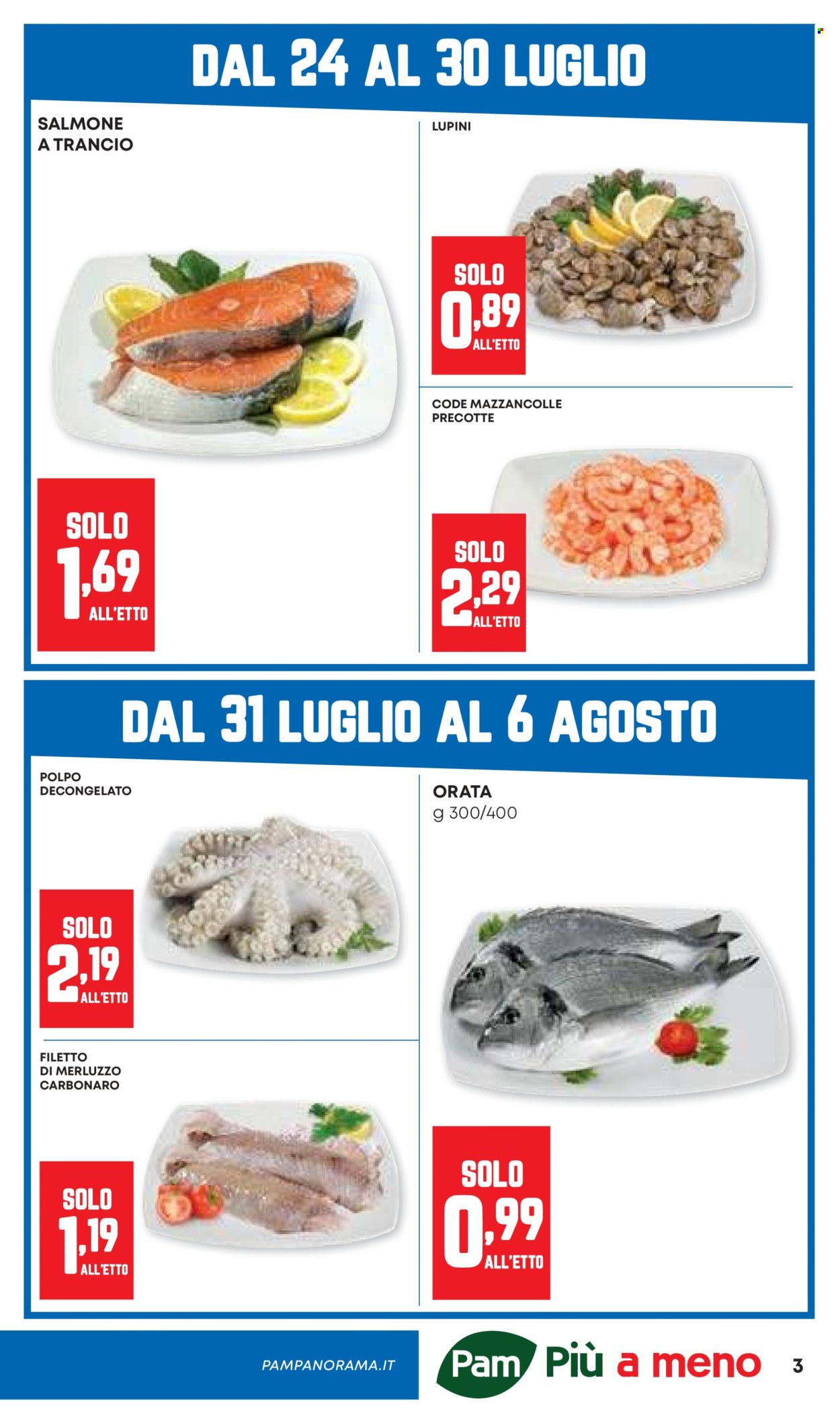 Volantino Pam Panorama - 24/7/2025 - 6/8/2025. Pagina 3