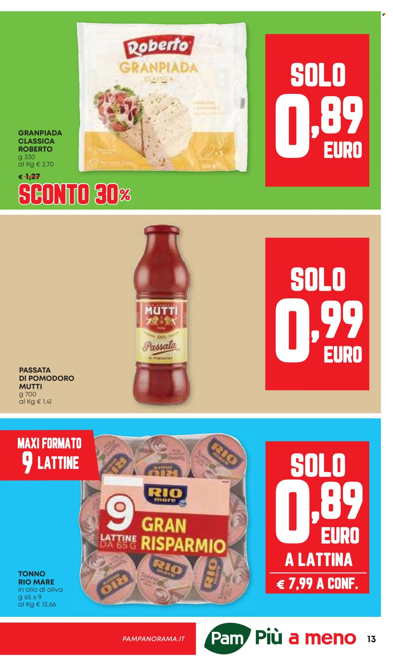 Volantino Pam Panorama - 24/7/2025 - 6/8/2025. Pagina 13