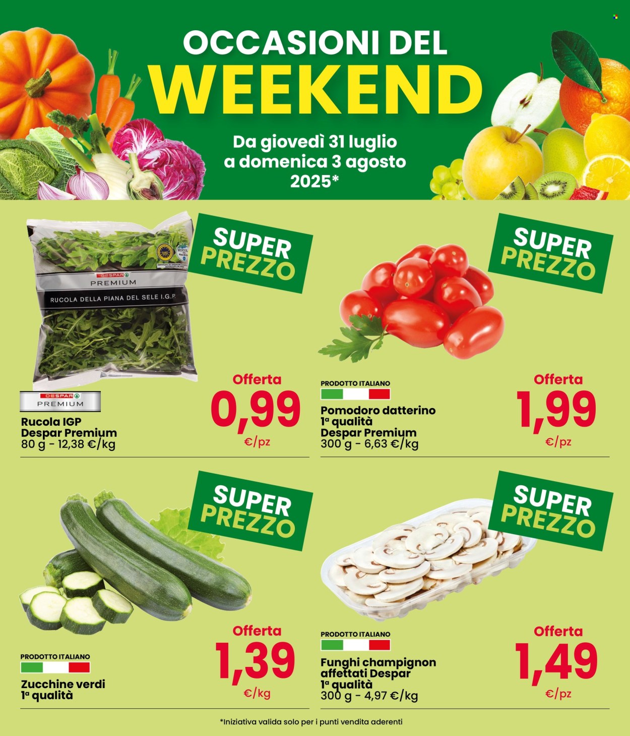 Volantino Eurospar - 31/7/2025 - 3/8/2025. Pagina 3