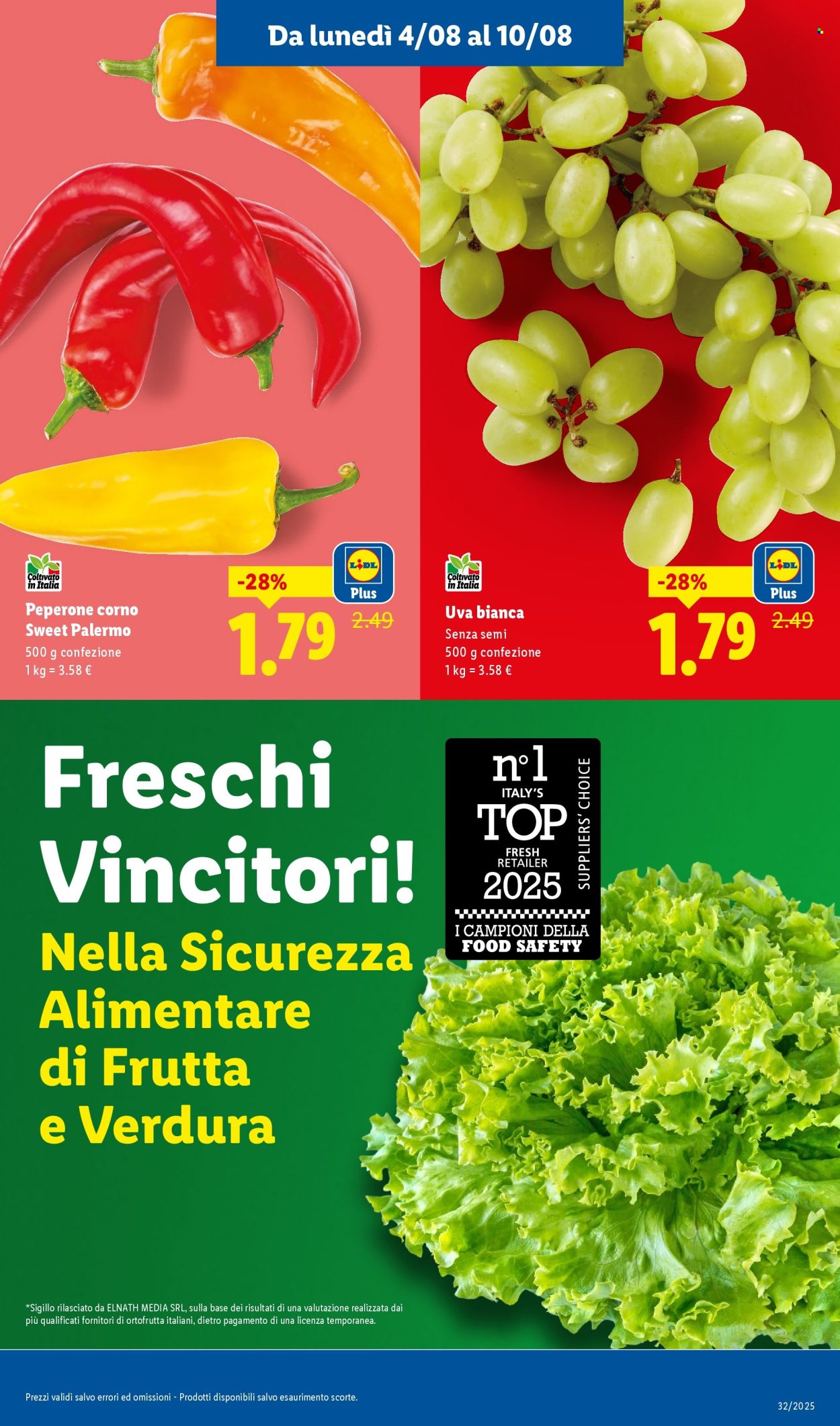 Volantino Lidl - 4/8/2025 - 10/8/2025. Pagina 3