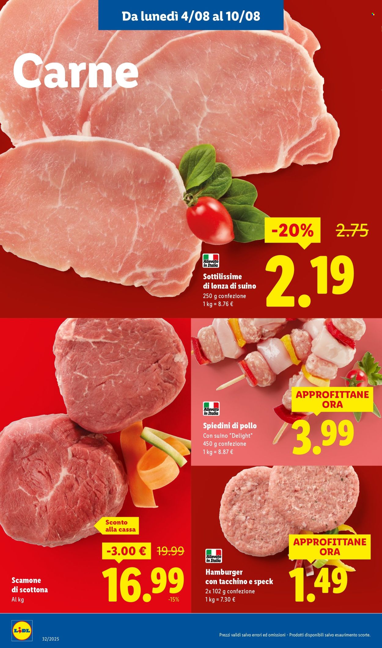 Volantino Lidl - 4/8/2025 - 10/8/2025. Pagina 4
