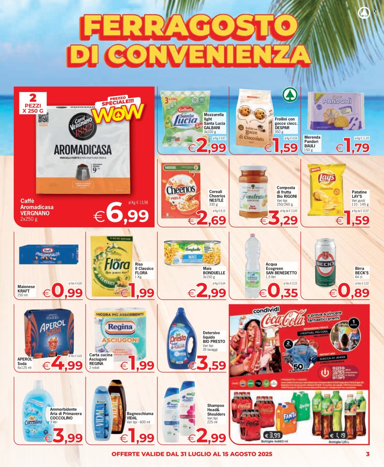 Volantino Despar - 31/7/2025 - 15/8/2025. Pagina 3