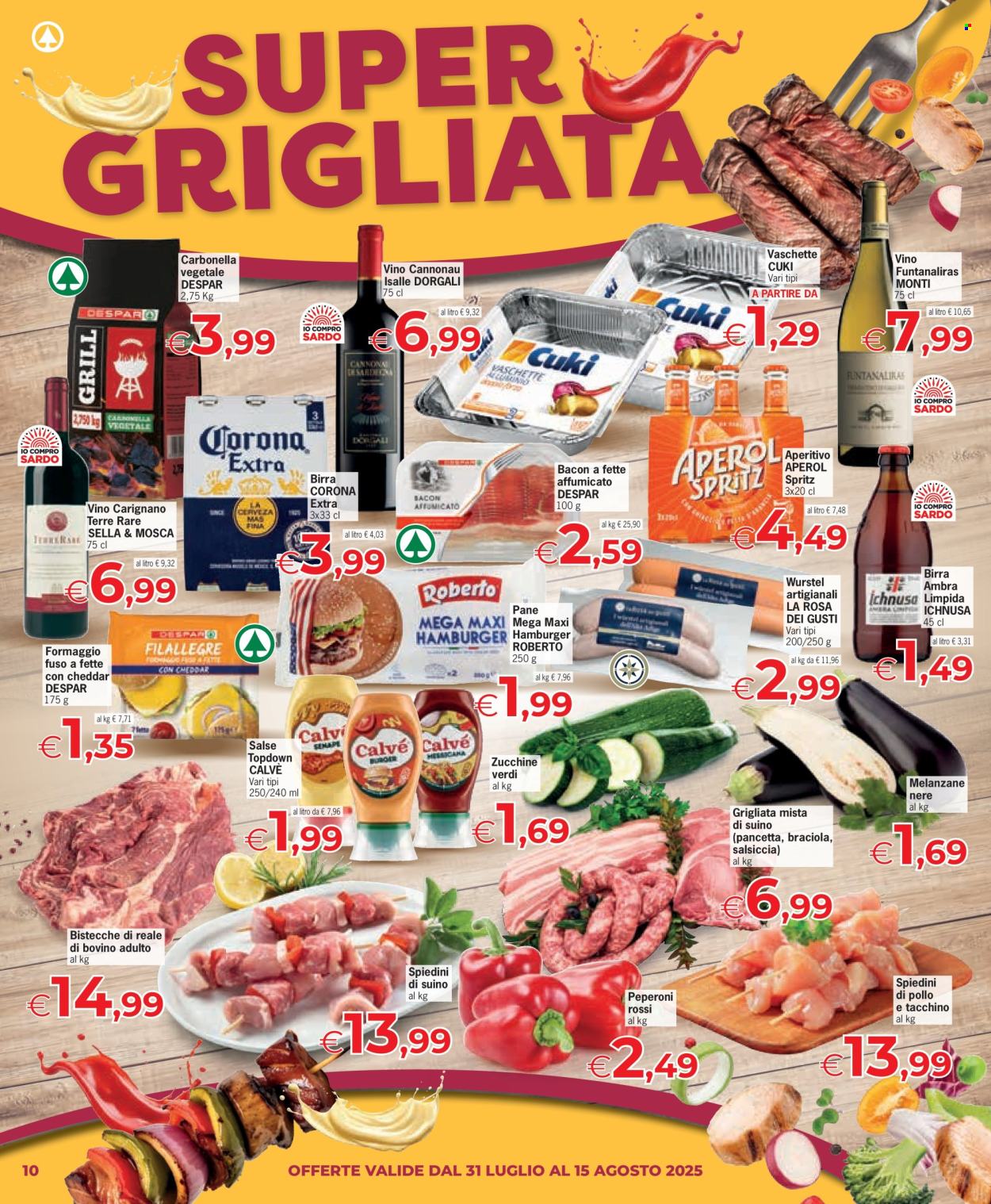 Volantino Despar - 31/7/2025 - 15/8/2025. Pagina 10