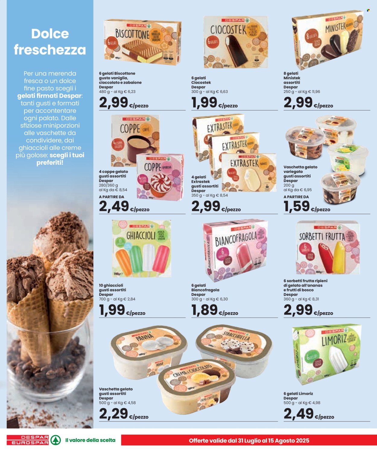 Volantino Despar - 31/7/2025 - 15/8/2025. Pagina 11