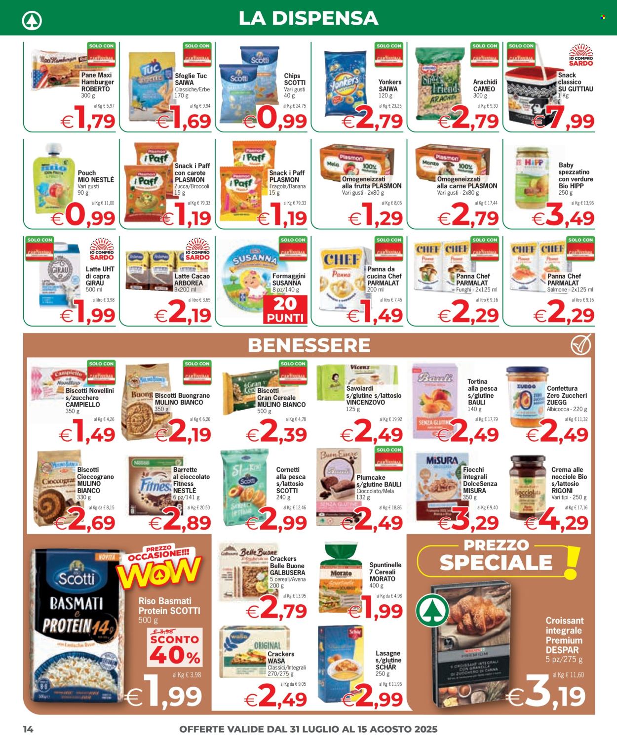 Volantino Despar - 31/7/2025 - 15/8/2025. Pagina 14