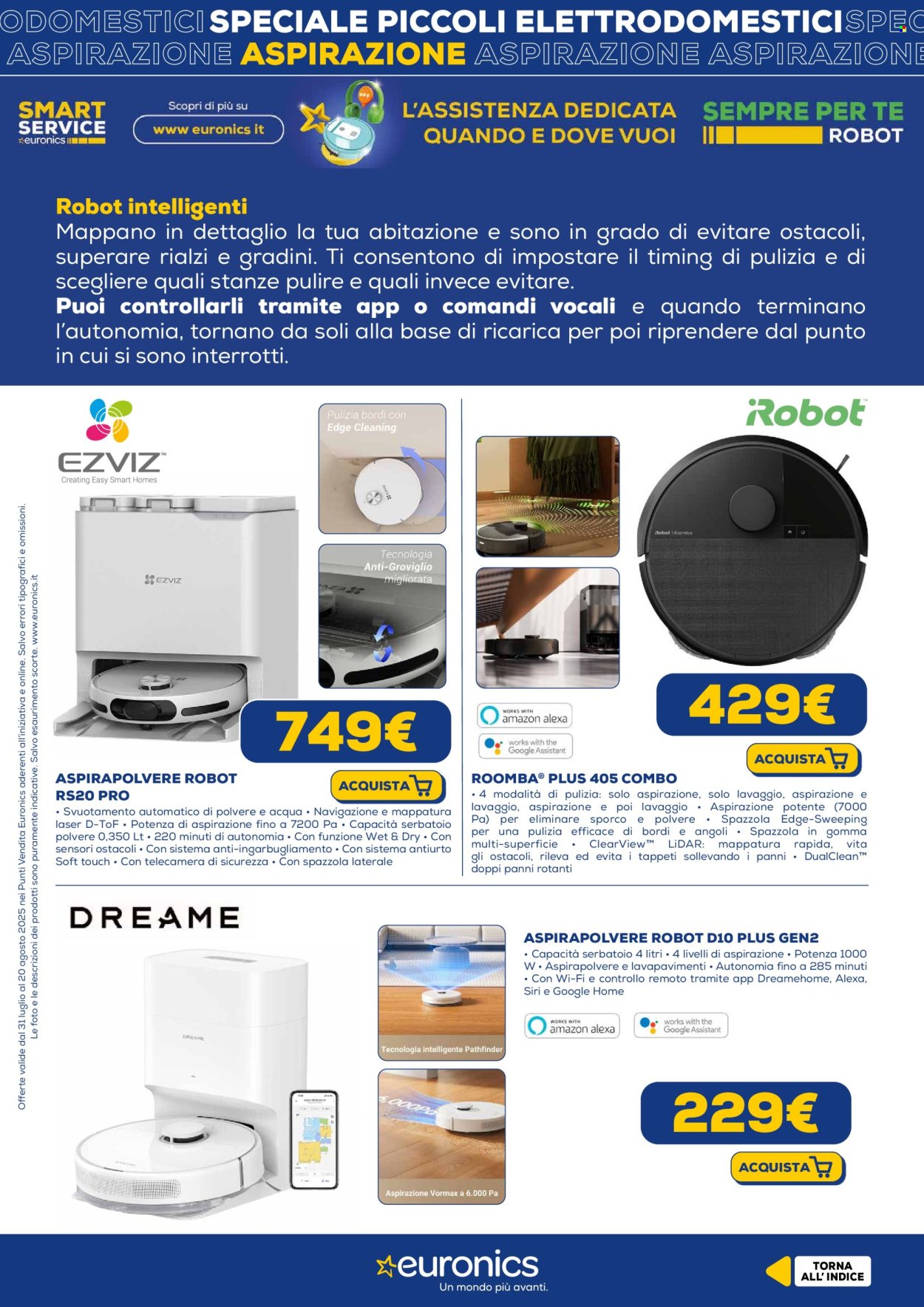 Volantino Euronics - 31/7/2025 - 20/8/2025. Pagina 9