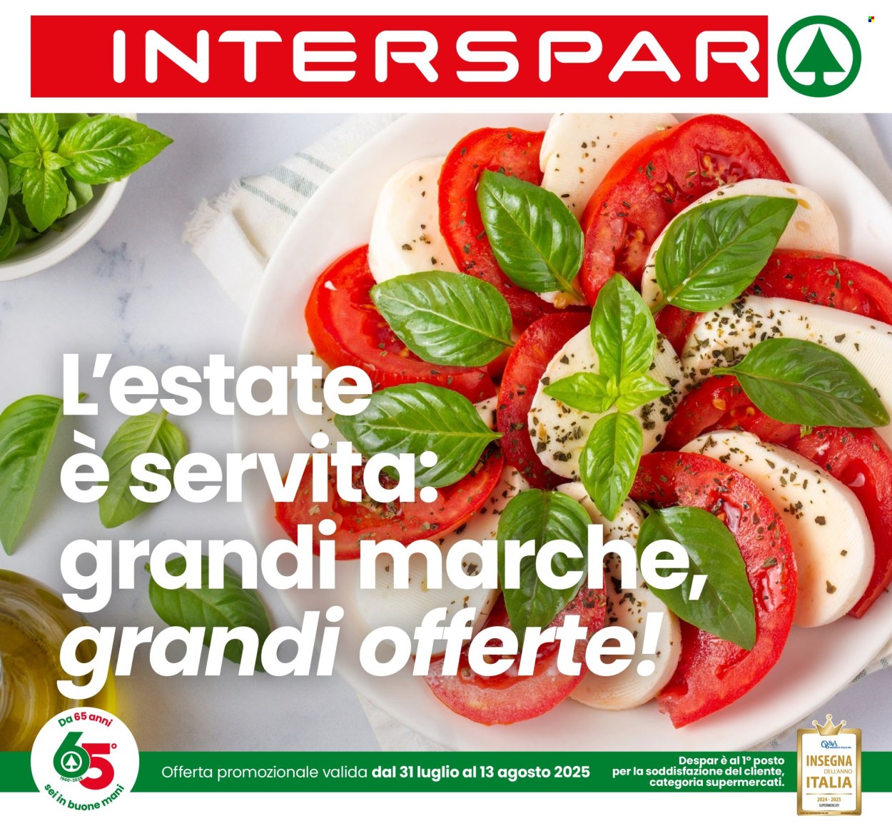 Volantino Interspar - 31/7/2025 - 13/8/2025. Pagina 1