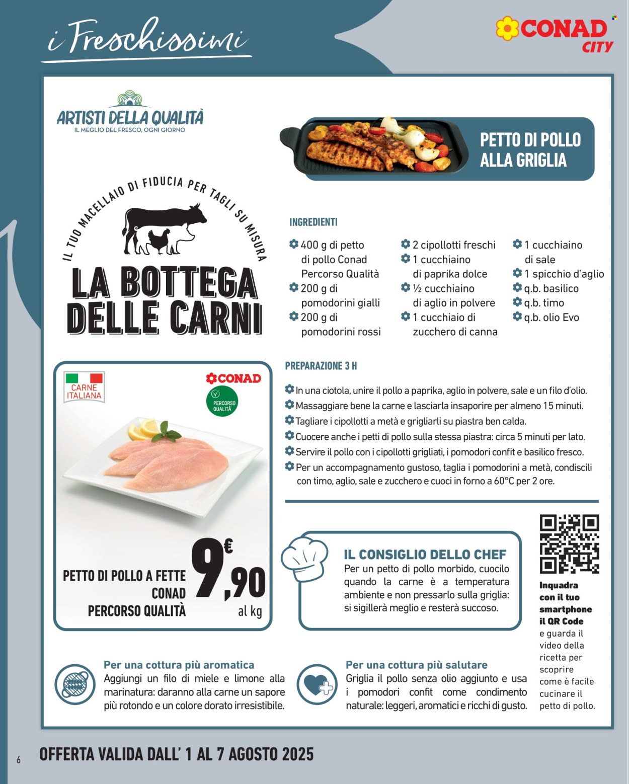 Leták Conad - 1.8.2025 - 7.8.2025. Strana 6