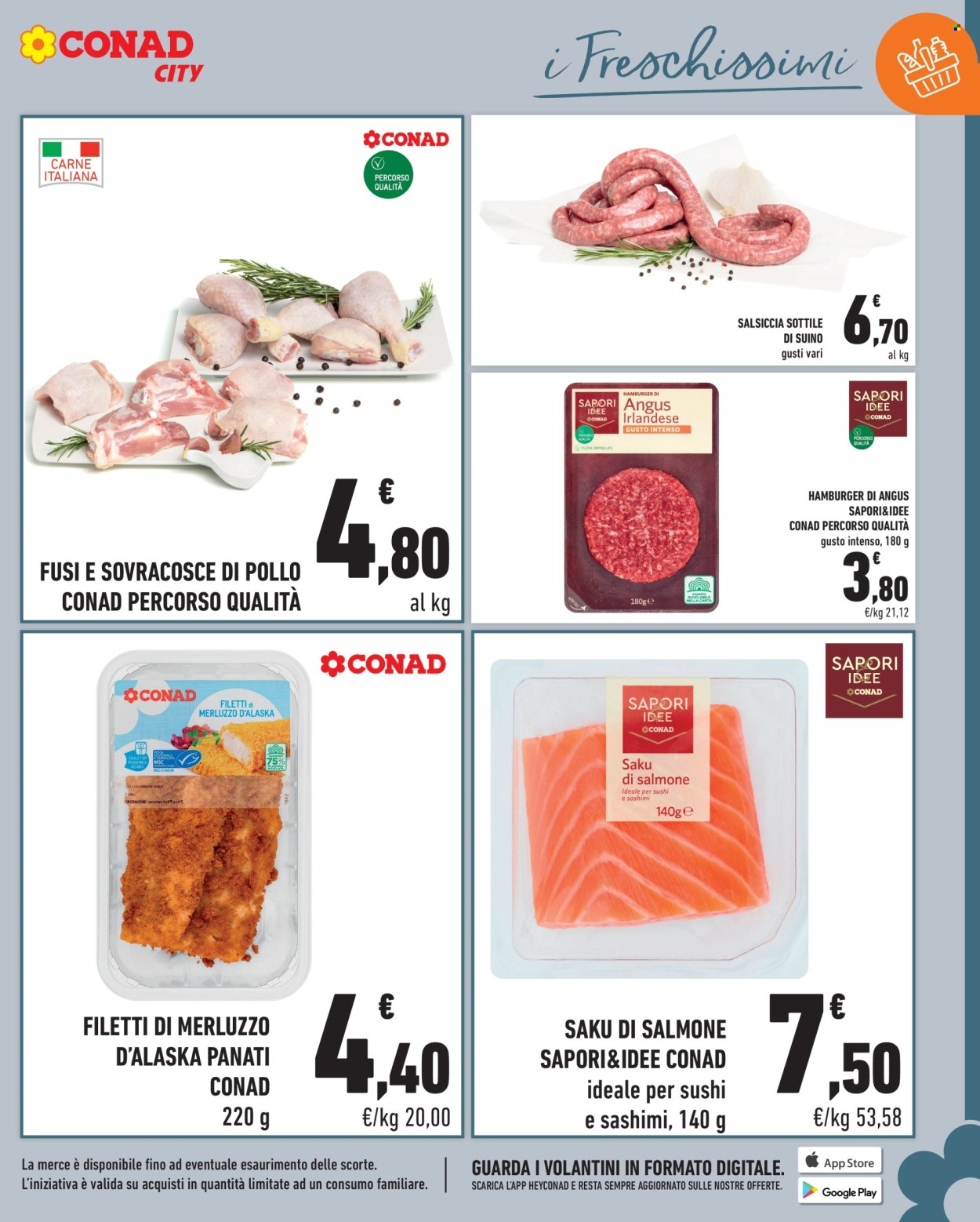 Leták Conad - 1.8.2025 - 7.8.2025. Strana 7
