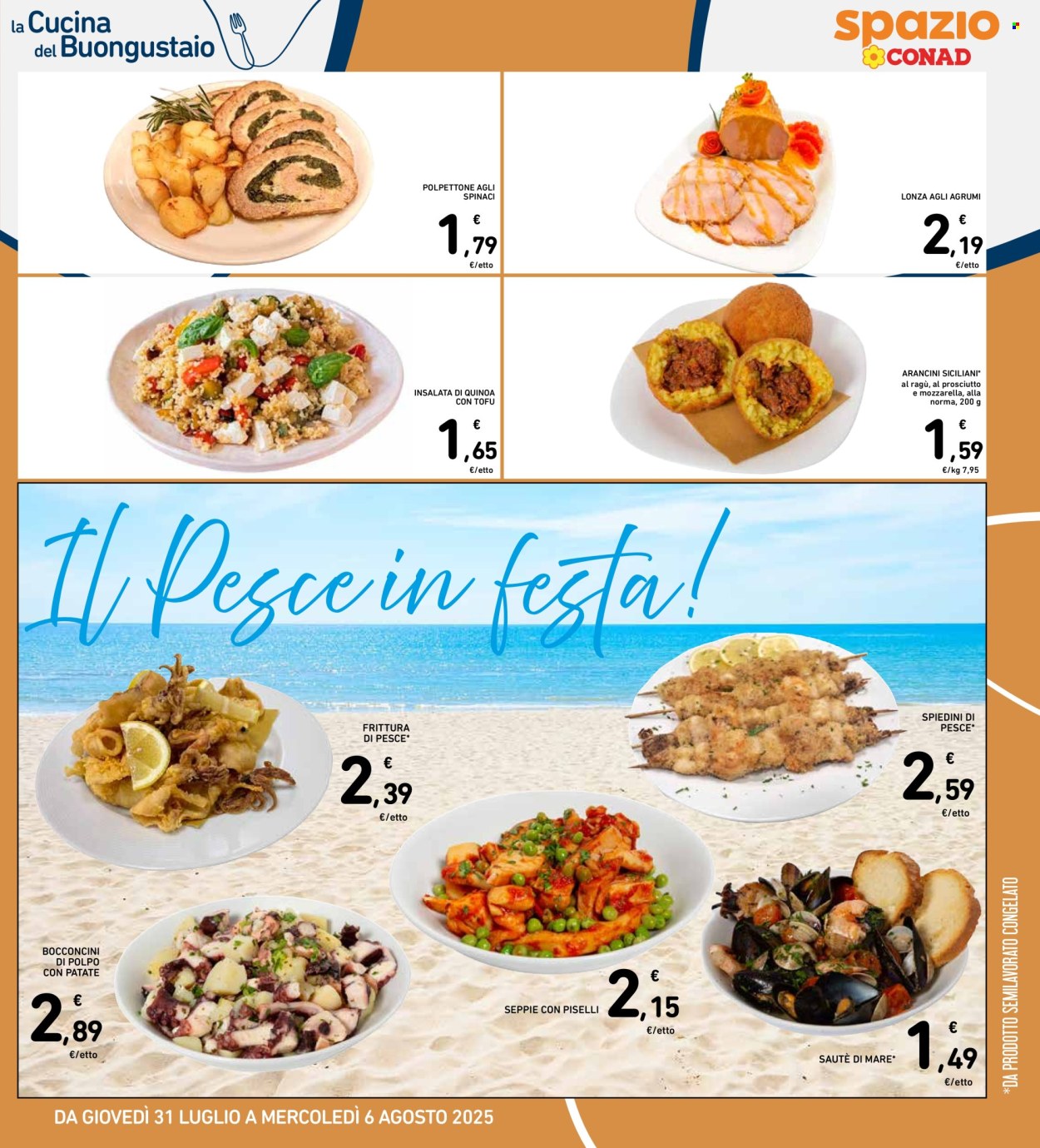 Volantino Spazio Conad - 31/7/2025 - 6/8/2025. Pagina 5