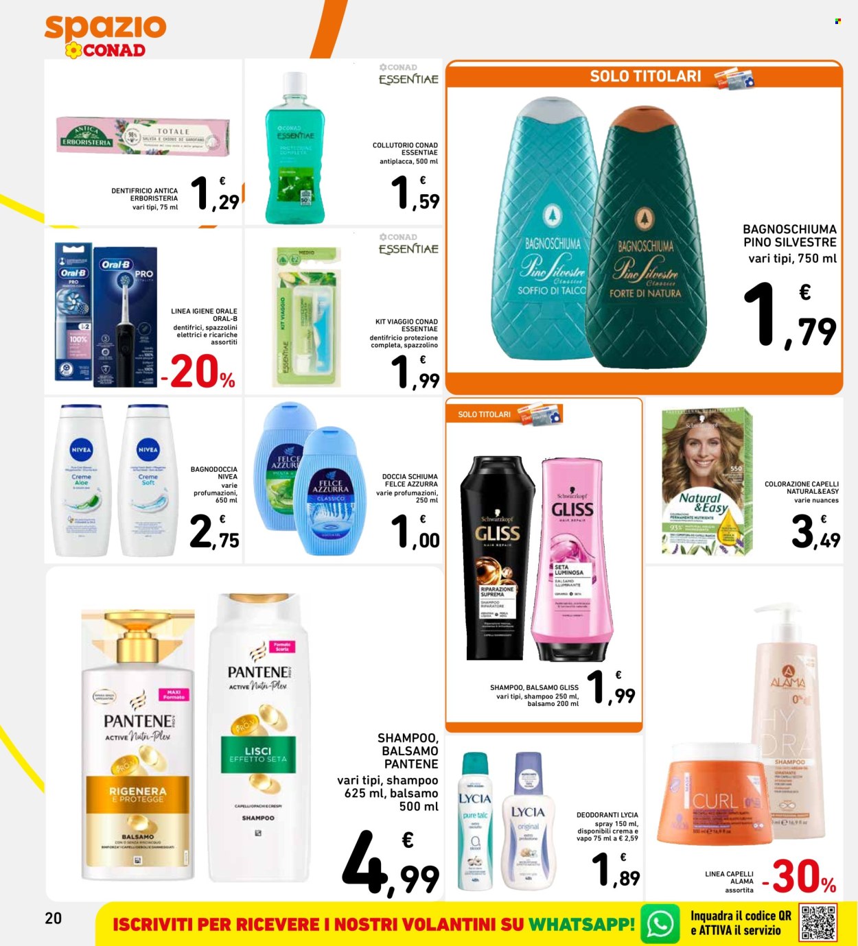 Volantino Spazio Conad - 31/7/2025 - 6/8/2025. Pagina 20