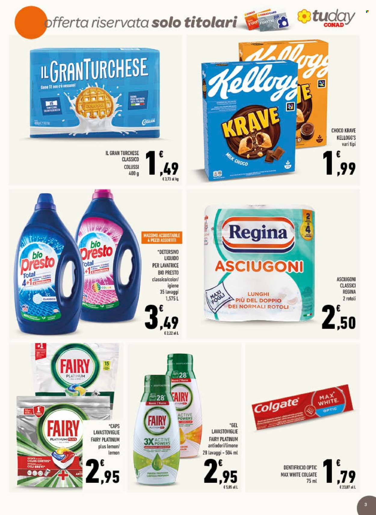 Leták TuDay Conad - 30.7.2025 - 12.8.2025. Strana 3