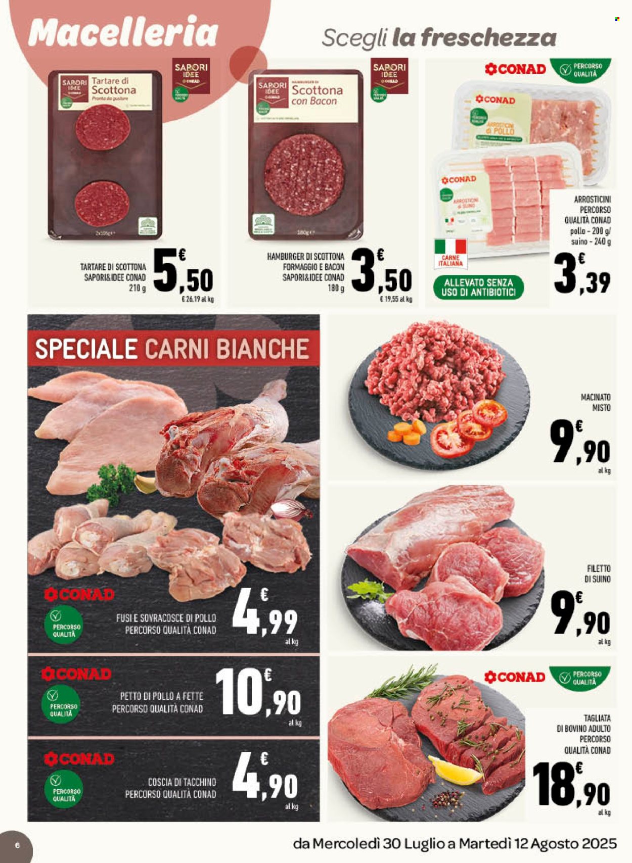 Leták TuDay Conad - 30.7.2025 - 12.8.2025. Strana 6