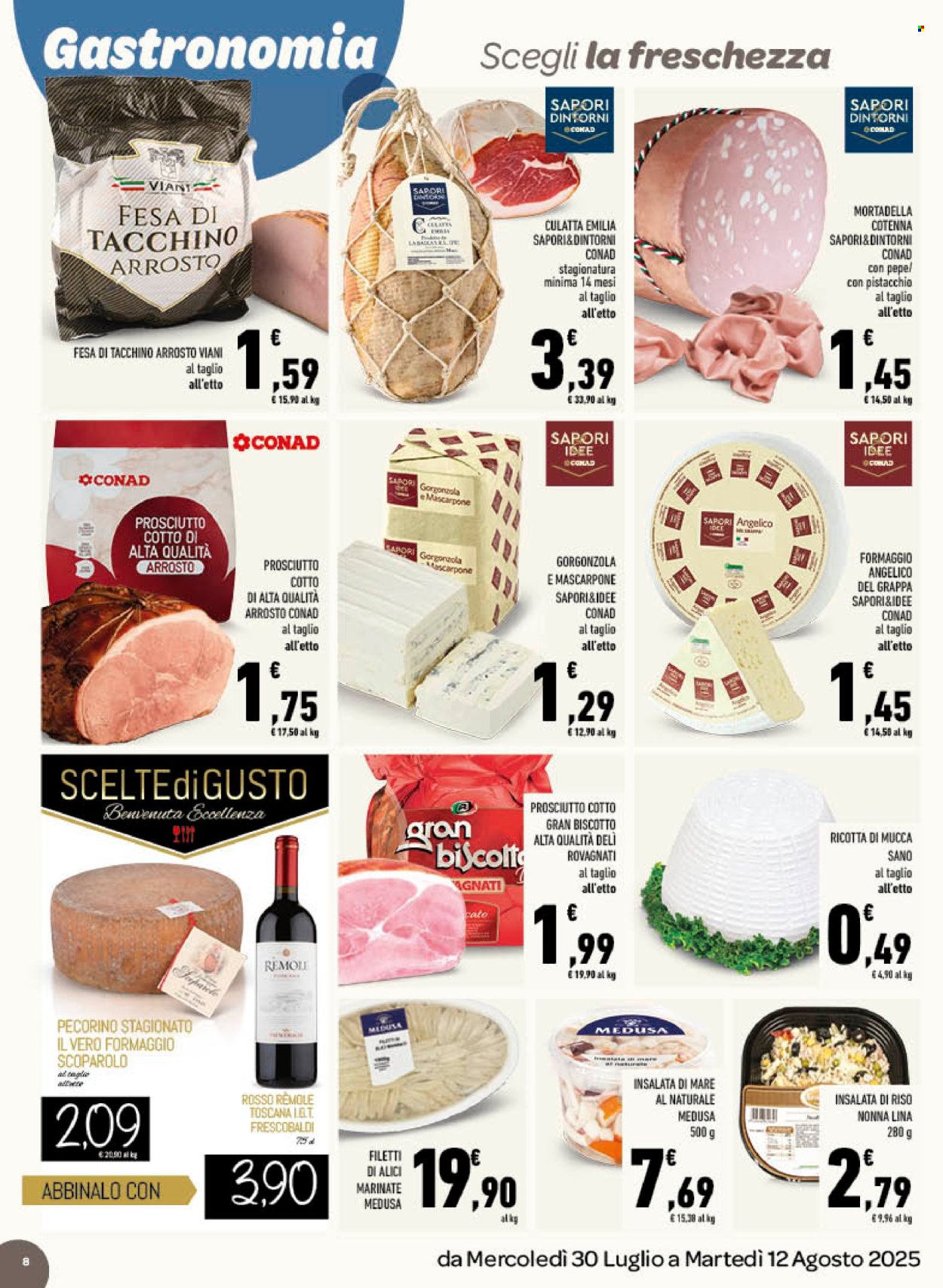 Leták TuDay Conad - 30.7.2025 - 12.8.2025. Strana 8