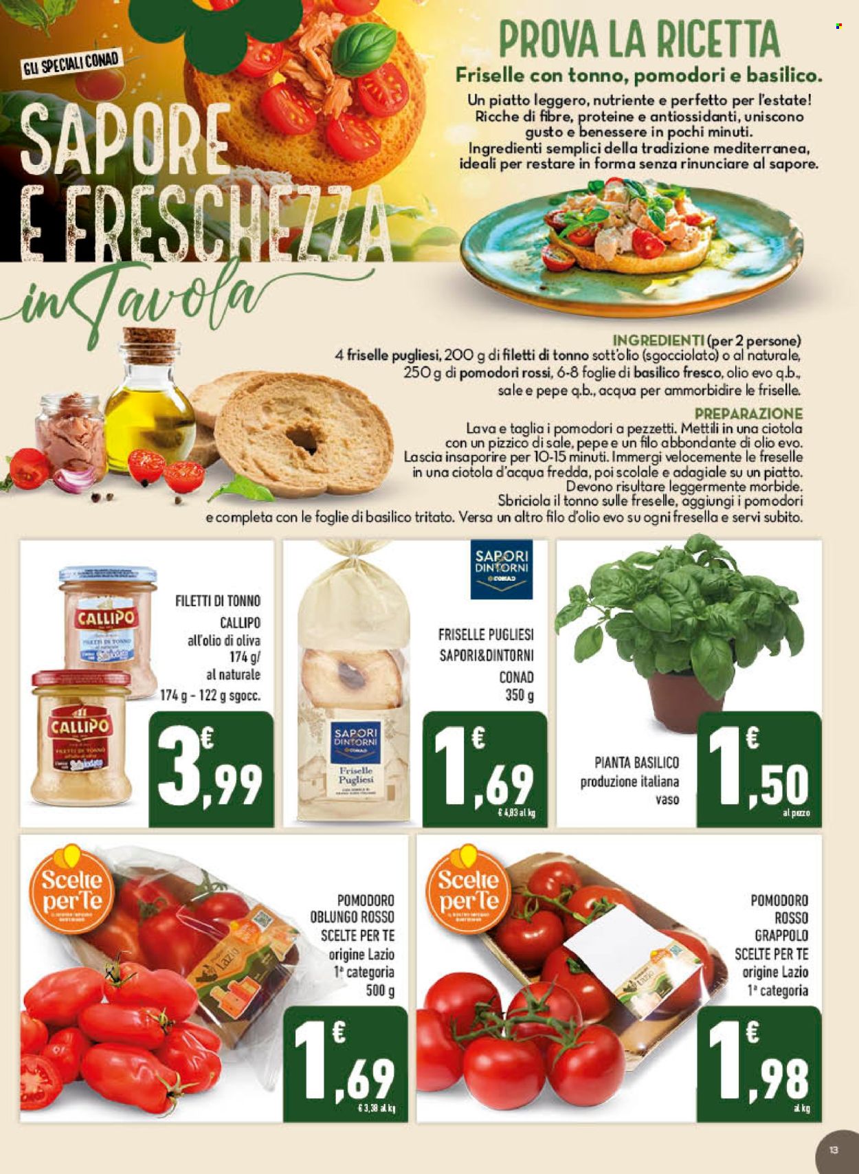 Leták TuDay Conad - 30.7.2025 - 12.8.2025. Strana 13