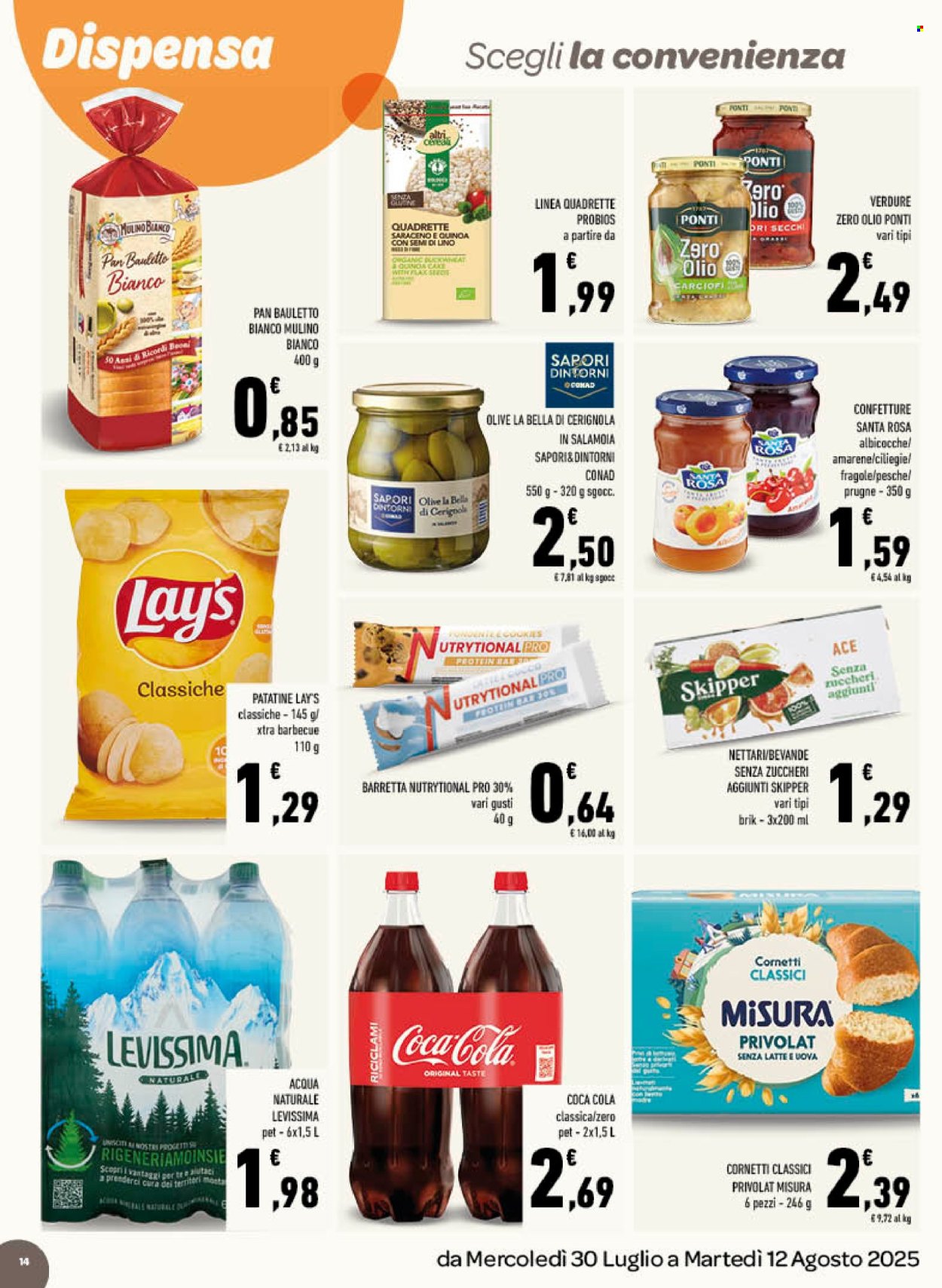 Leták TuDay Conad - 30.7.2025 - 12.8.2025. Strana 14