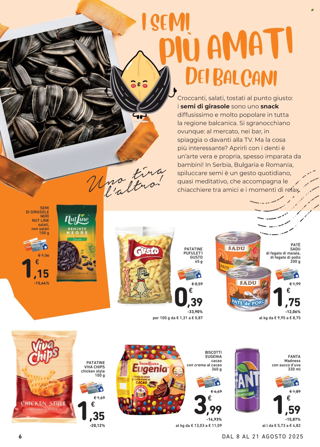Leták Conad - 8.8.2025 - 21.8.2025. Strana 6
