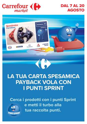 Volantino Carrefour - 7/8/2025 - 20/8/2025.