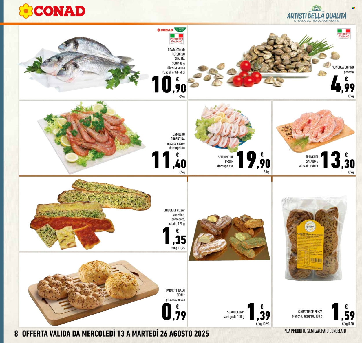 Leták Conad - 13.8.2025 - 26.8.2025. Strana 8
