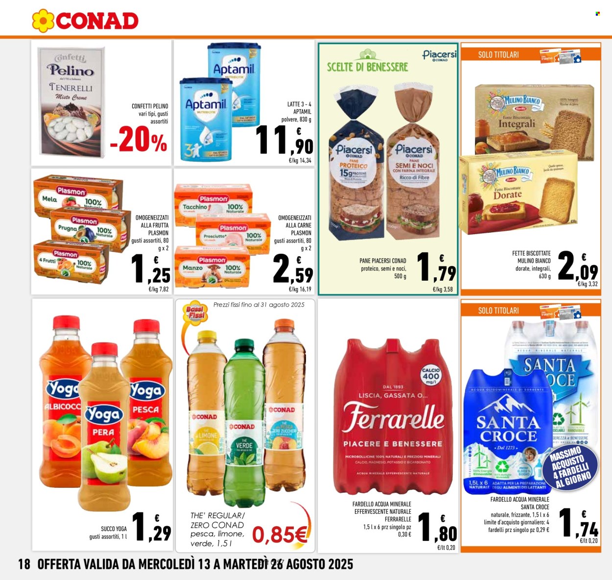 Leták Conad - 13.8.2025 - 26.8.2025. Strana 18